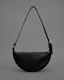 Half Moon Pin Studded Adjustable Bag