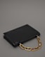 Yua Leather Removable Chain Clutch Bag