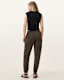 Val High-Rise Cargo Linen Blend Trousers
