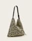 Asha Woven Straw Hobo Shoulder Bag
