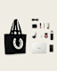 Izzy Horseshoe Knitted Tote Bag