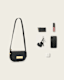 Etta Leather Satchel Crossbody Bag