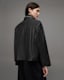 Clay Oversized Leather Jacket