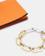 Yua Leather Removable Chain Clutch Bag