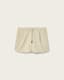 Aleida Drawcord Waist Tailored Shorts