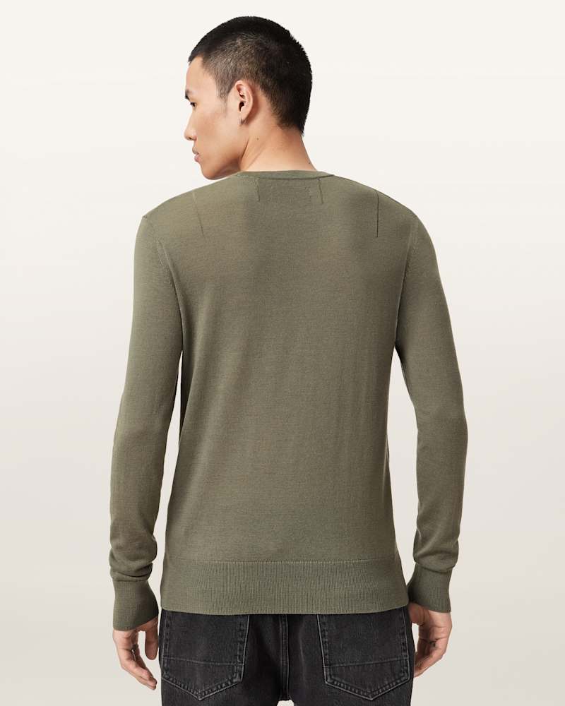Mode Merino Crew Neck Ramskull Jumper