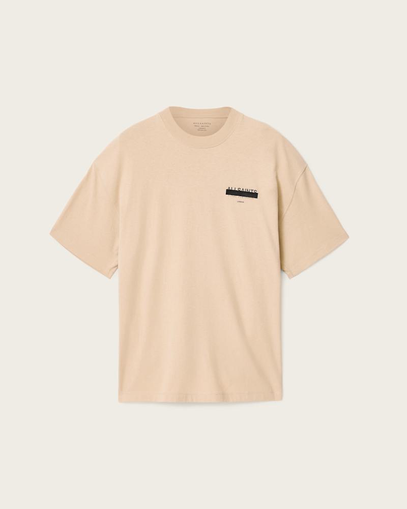 Redact Oversized Embroidered Logo T-Shirt