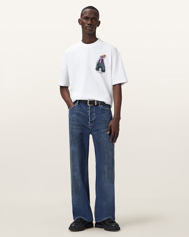 Defiance Oversized Graphic T-Shirt