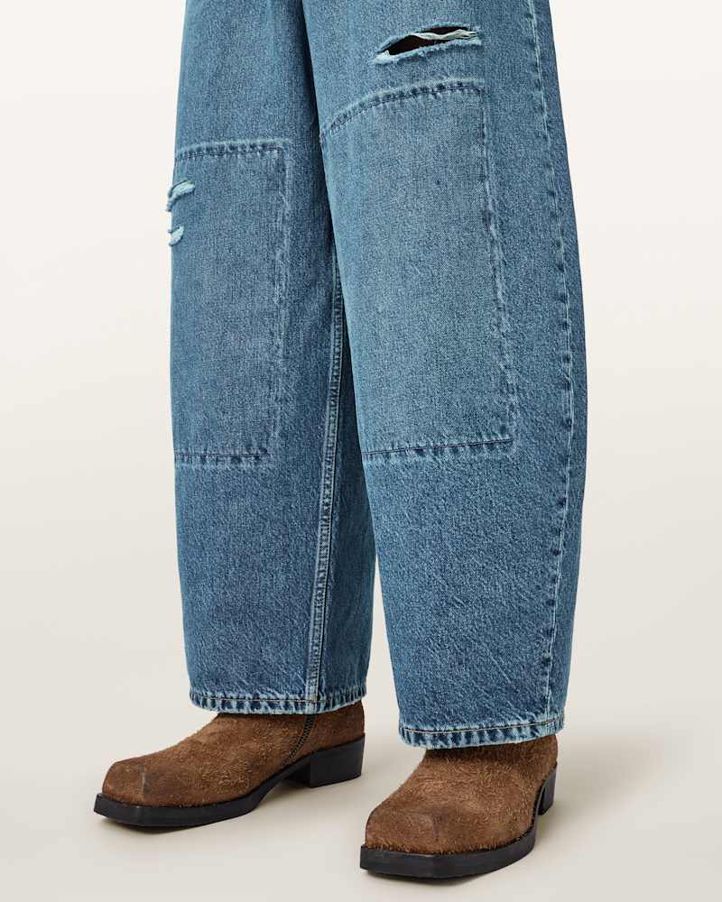 Barrel Slouch Denim Jeans