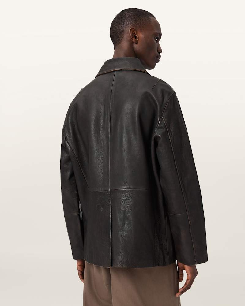 Hartwell Leather Coat