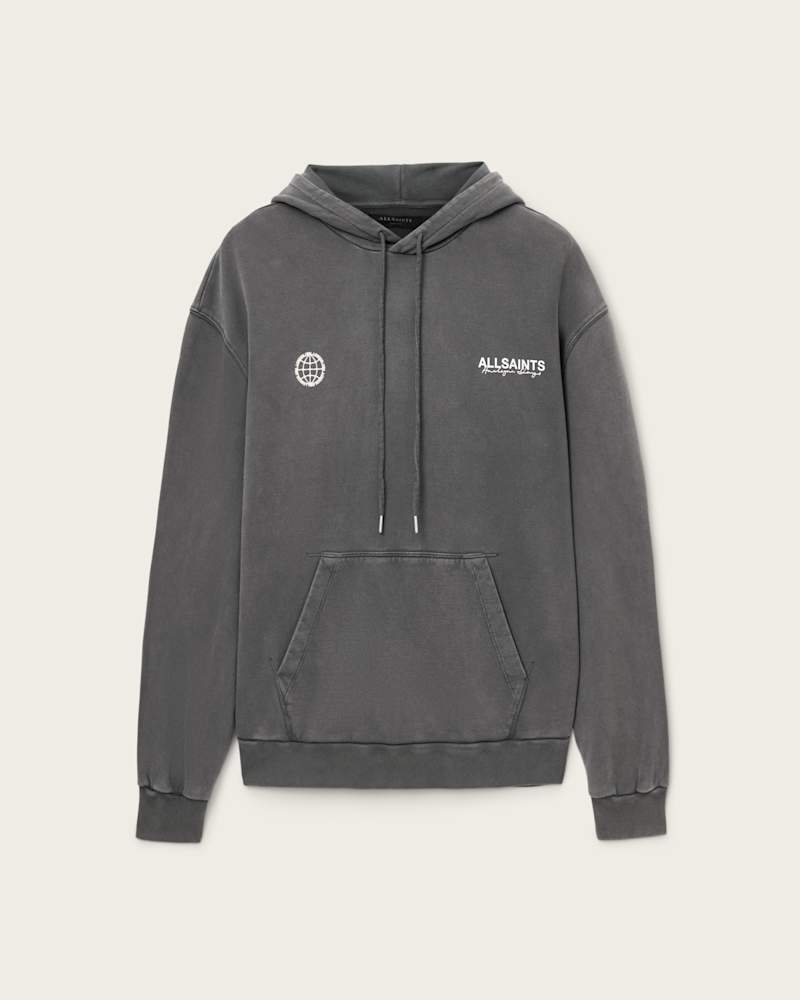 Emblem Oversized Cotton Hoody