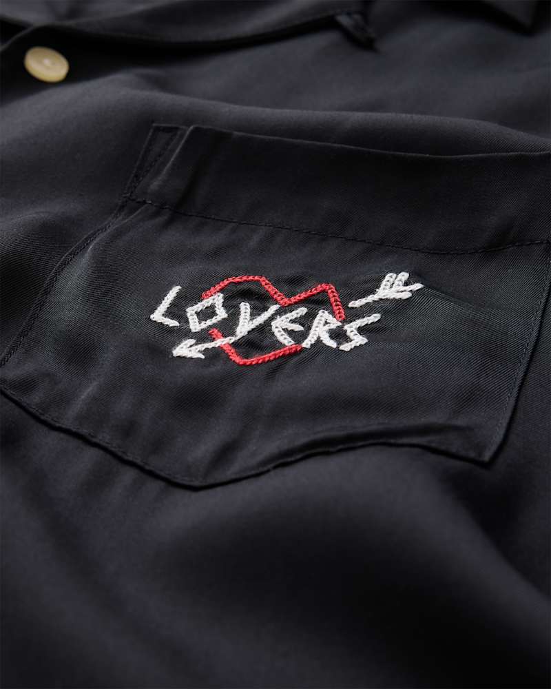 Lovers Embroidered Relaxed Fit Shirt
