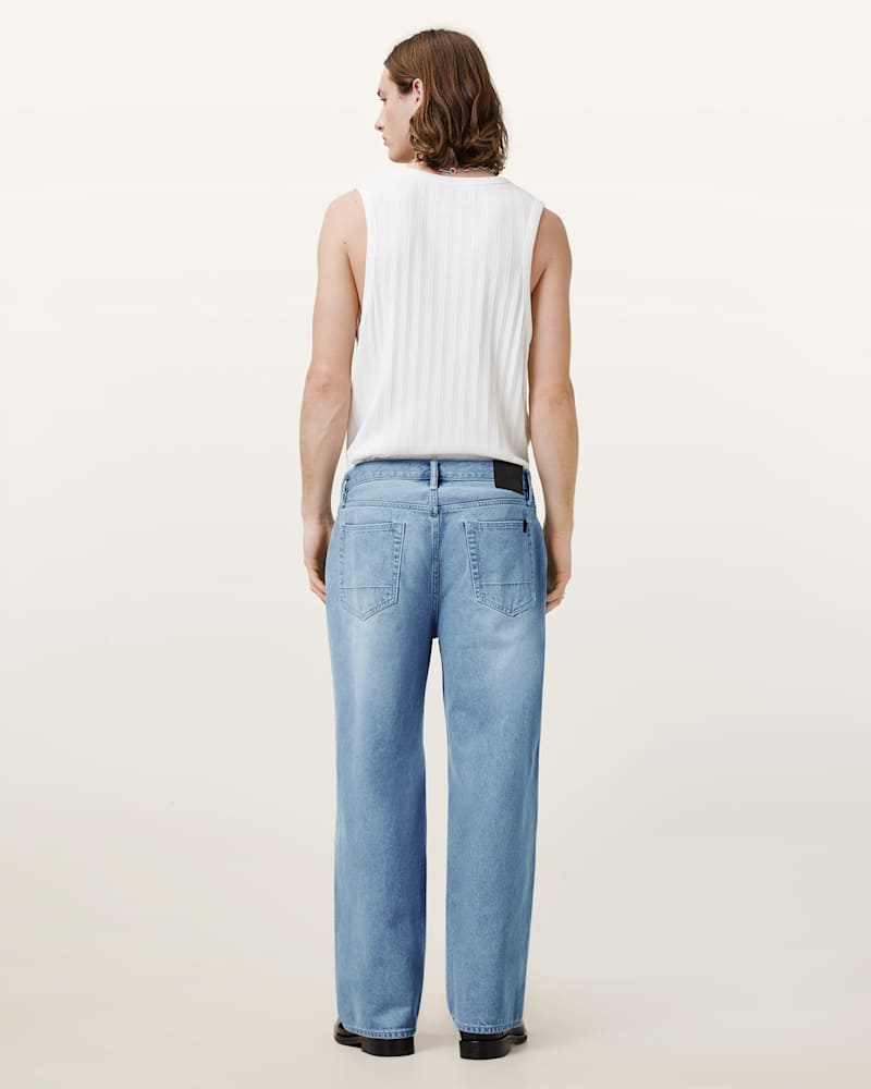 Lenny Loose Fit Wide Leg Denim Jeans