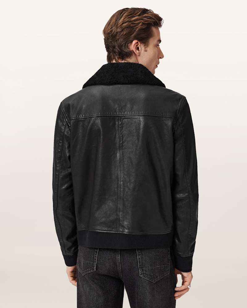 Vaucluse Aviator Leather Jacket