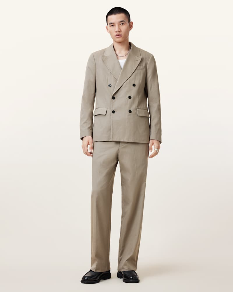 Newton Double Breasted Relaxed Blazer