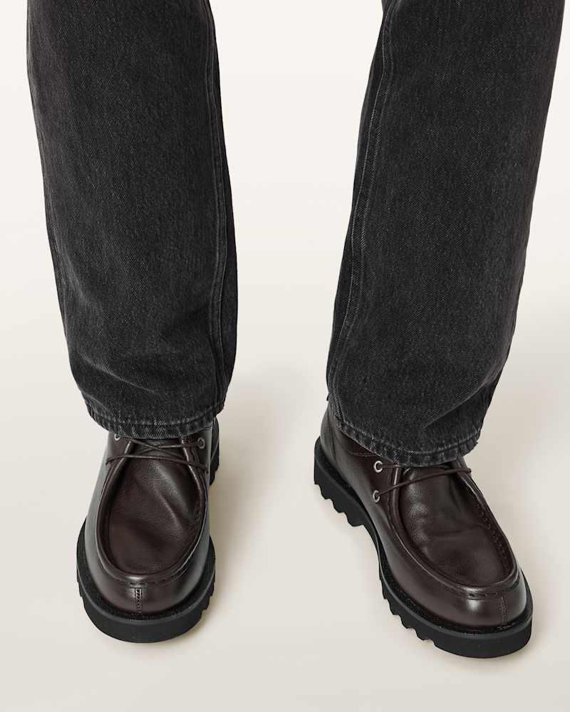 Skiff Apron Leather Shoes