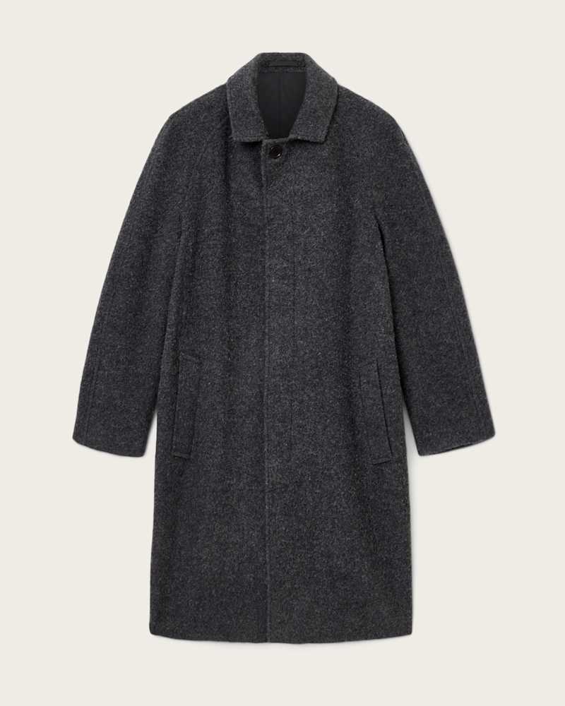 Duke Single Breasted Wool Coat