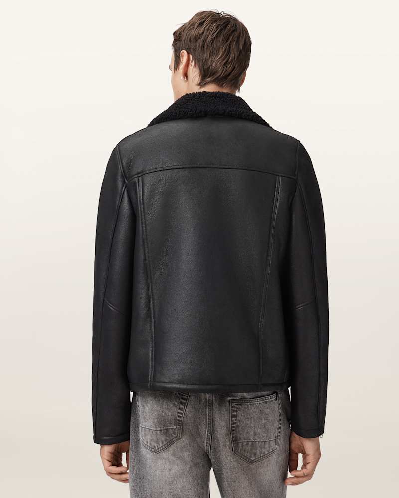 Correz Shearling Biker Jacket