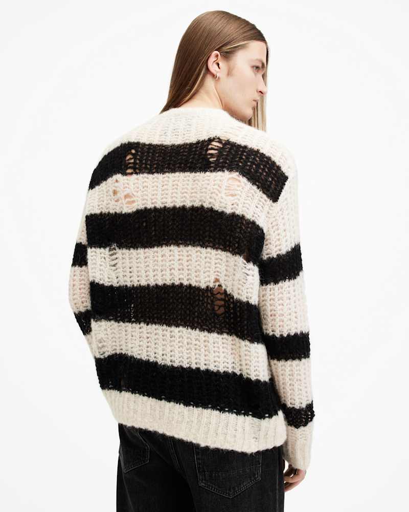 Pip Striped Oversized Jumper