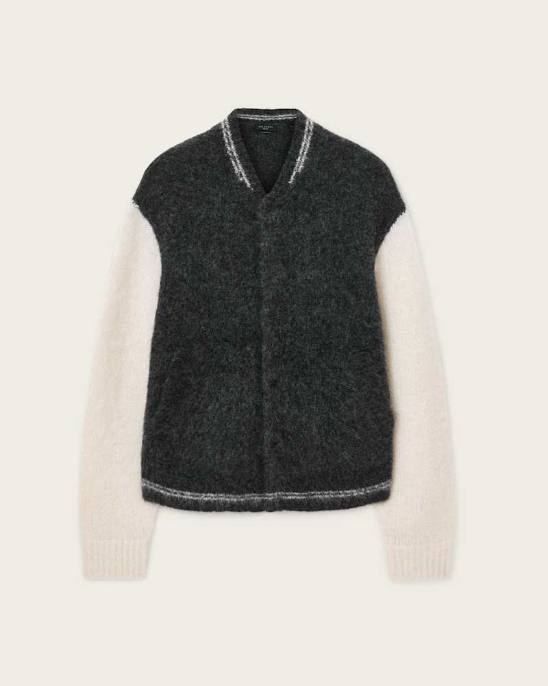 Jaque Oversized Varsity Cardigan 