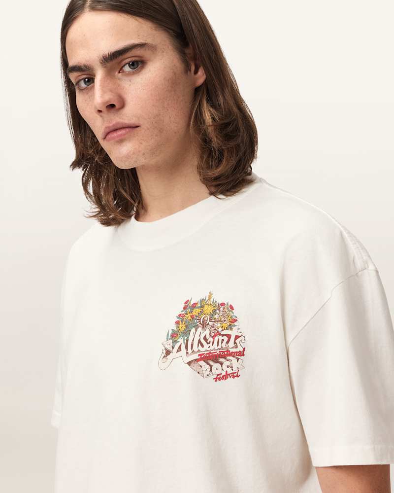Roque Short Sleeve Oversized Crew Neck T-Shirt