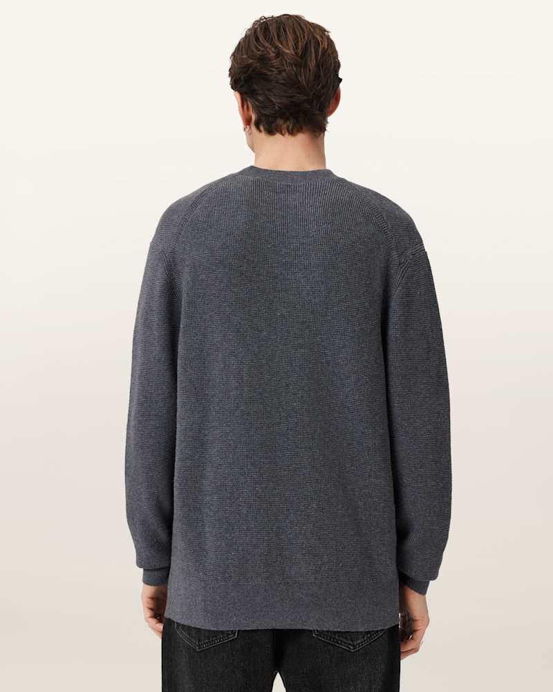 Aspen Crew Neck Waffle Jumper