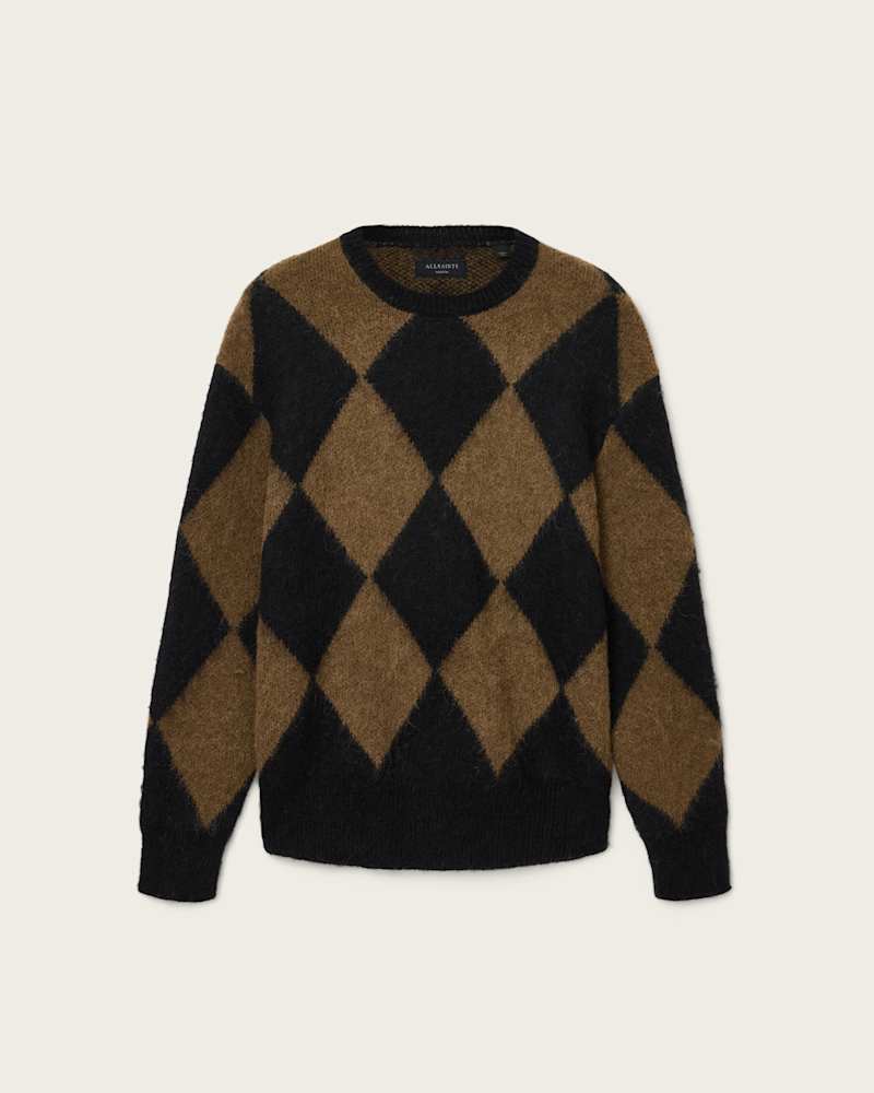 Bower Argyle Pattern Jumper