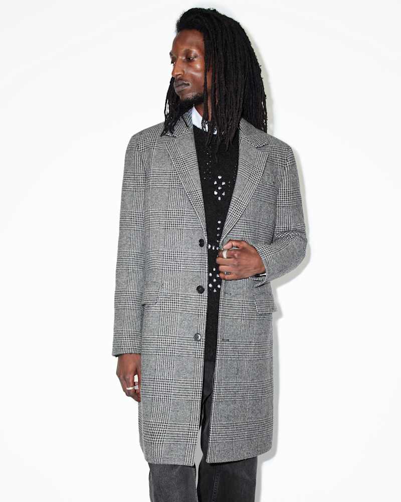 Whitlock Checked Formal Coat