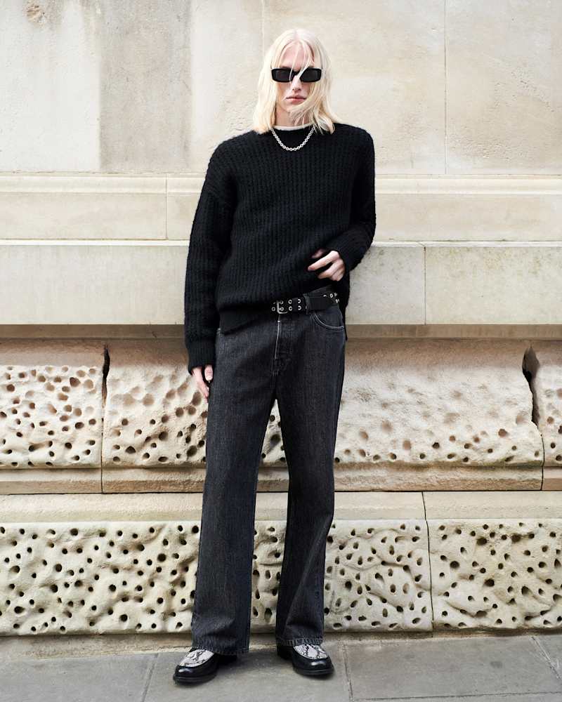 Harlen Crew Neck Relaxed Fit Jumper