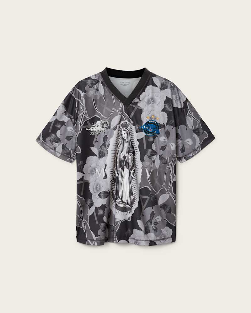 Puerto Oversized Short Sleeve Football Shirt