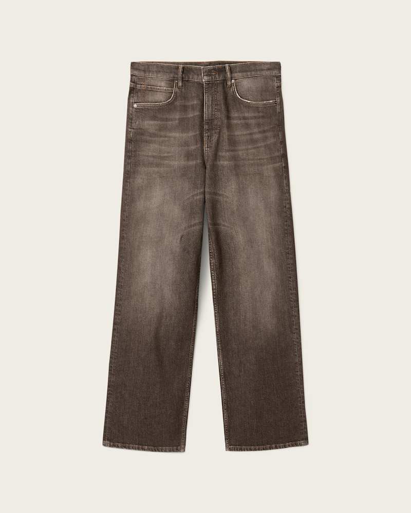Lenny Loose Fit Wide Leg Denim Jeans