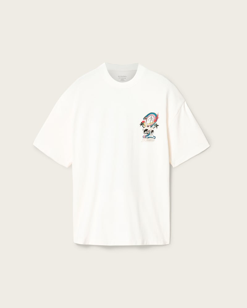 Snakepit Oversized Short Sleeve Graphic T-Shirt  