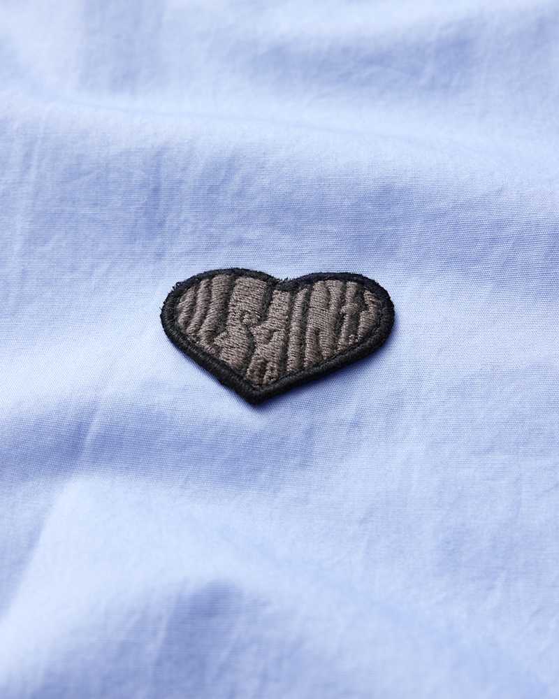 Amante Heart Embroidered Slim Fit Shirt
