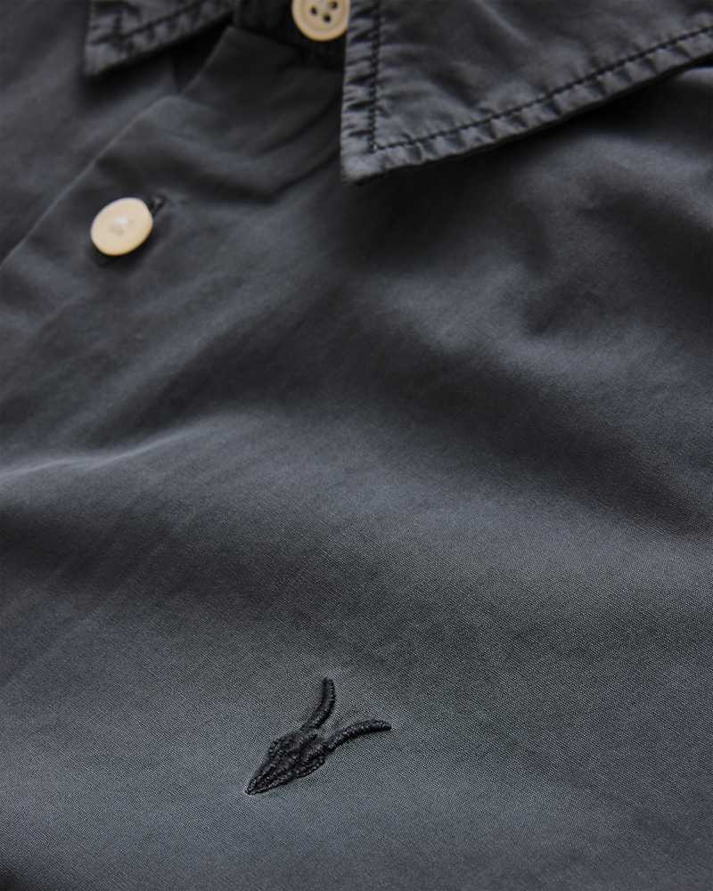 Tahoe Ramskull Garment Dyed Relaxed Fit Shirt
