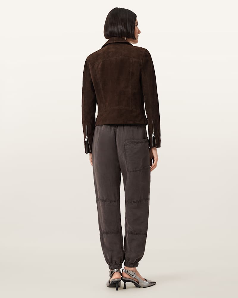 Val Linen Blend Cargo Trousers