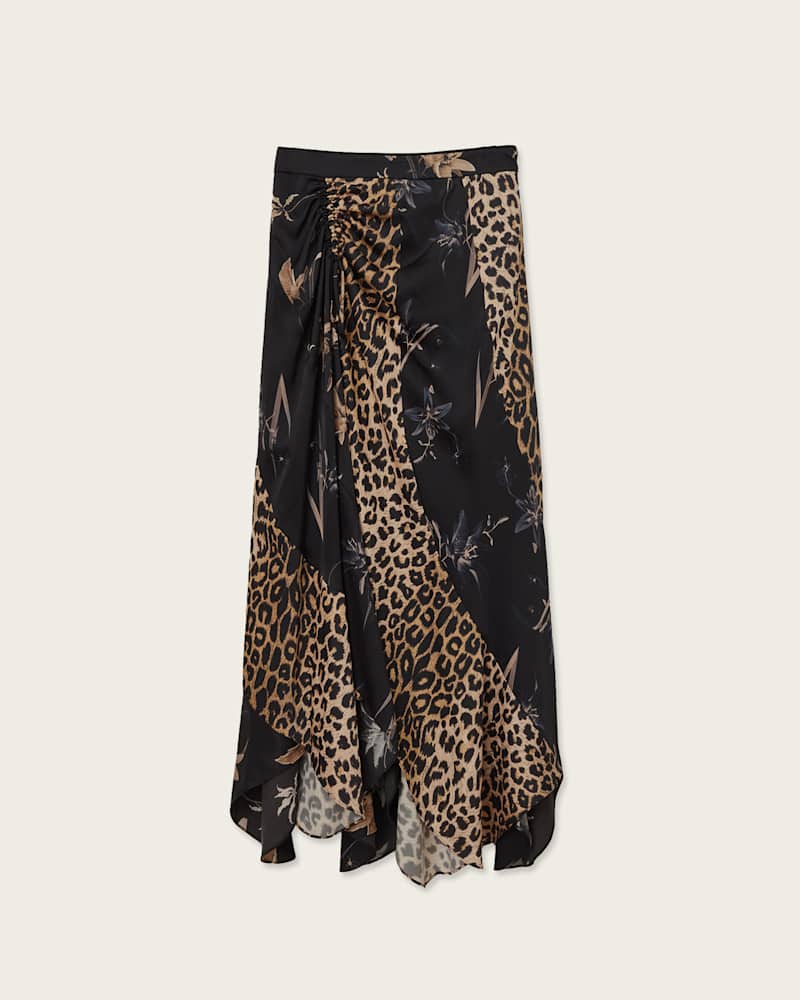 Arleen Multi Print Maxi Skirt