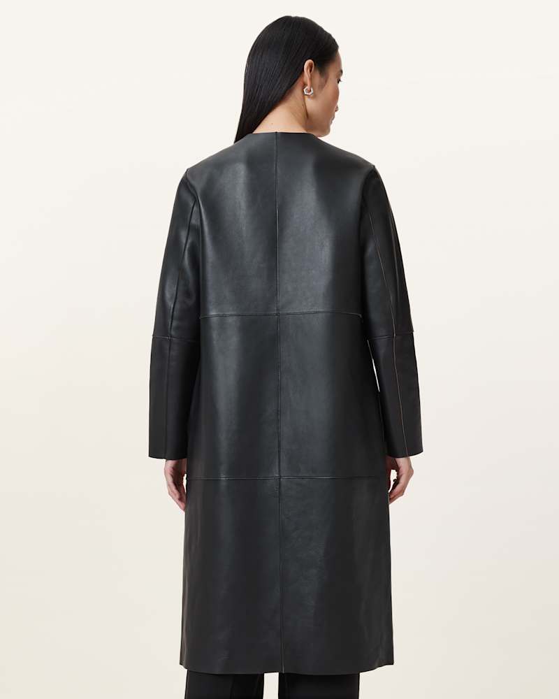 Selby 2-In-1 Reversible Suede Mac Coat