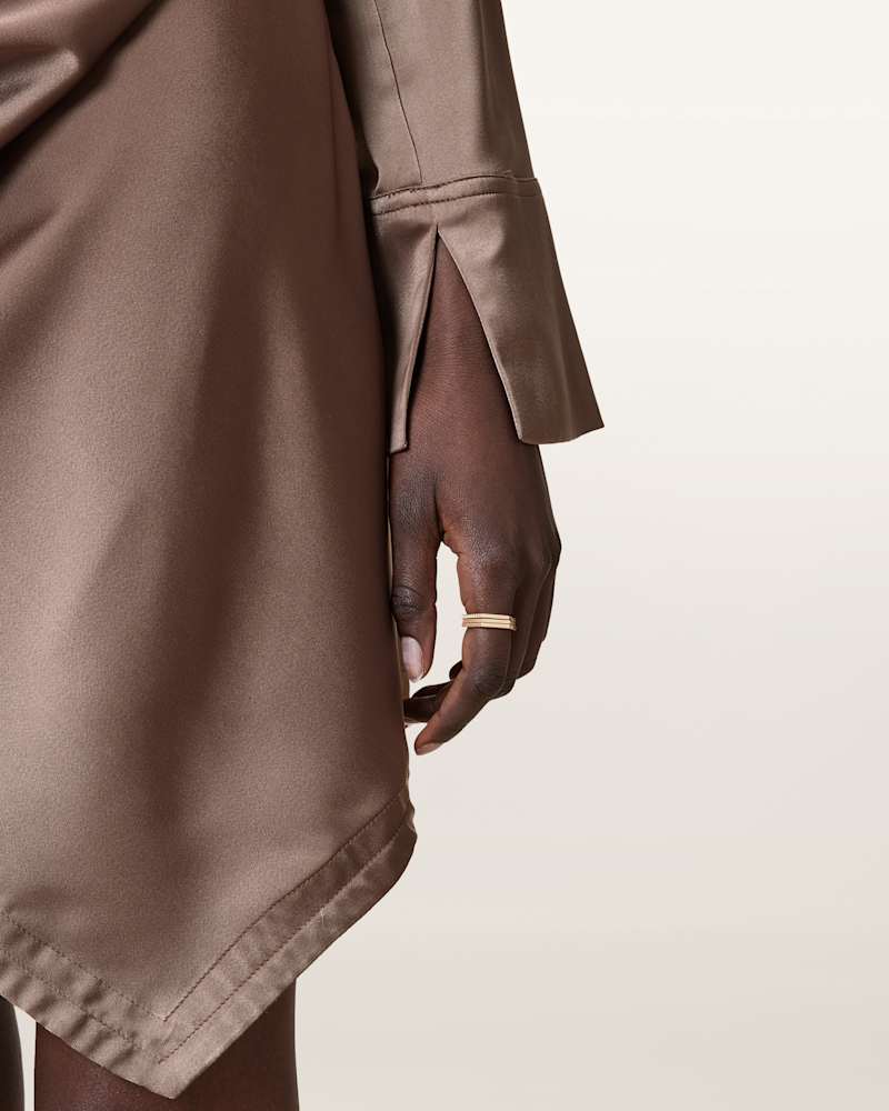 Tira Satin Mini Dress