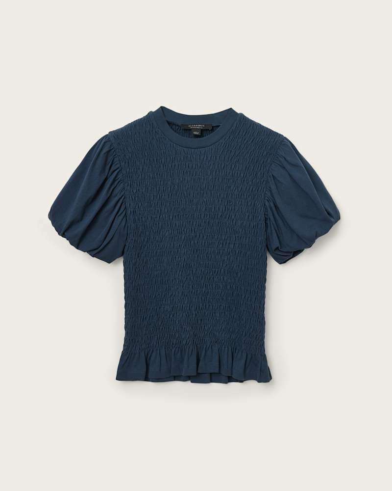 Dael Smocked Slim Top