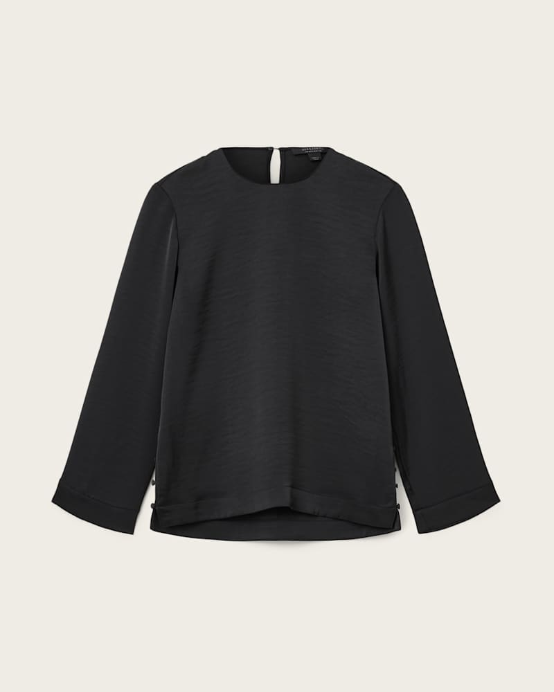 Leanne Satin Relaxed Top