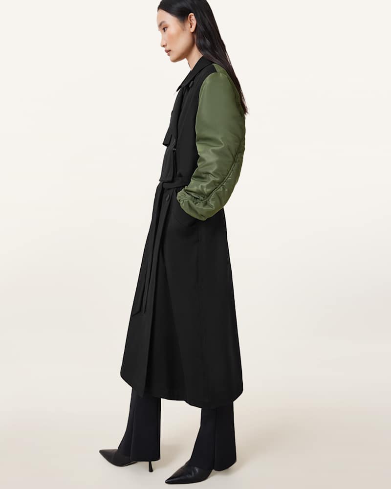 Penni 2-in-1 Trench Bomber Jacket