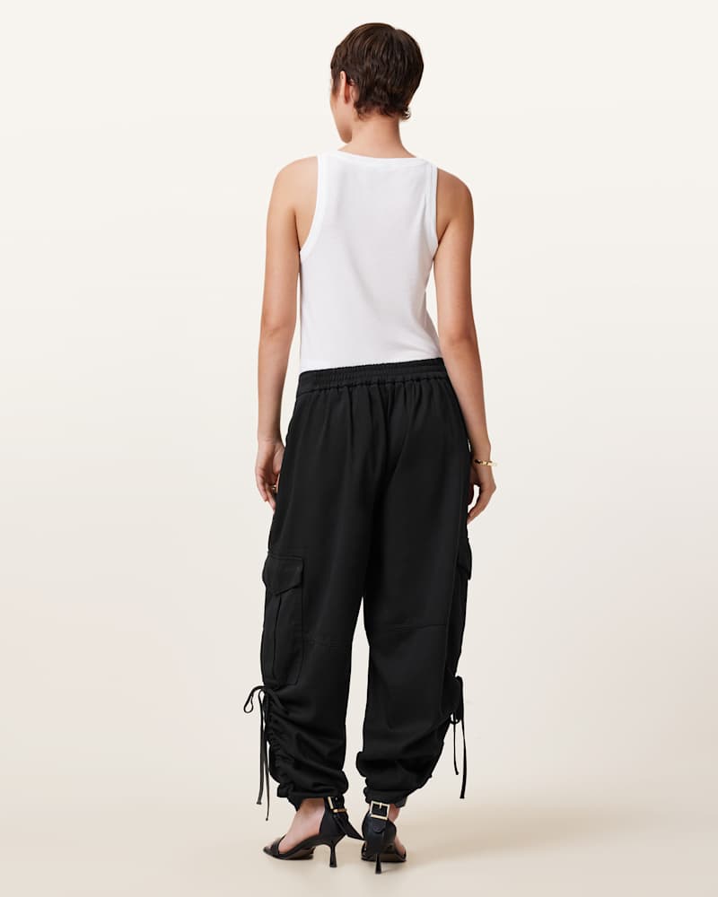 Kaye Relaxed Fit Tencel Trousers