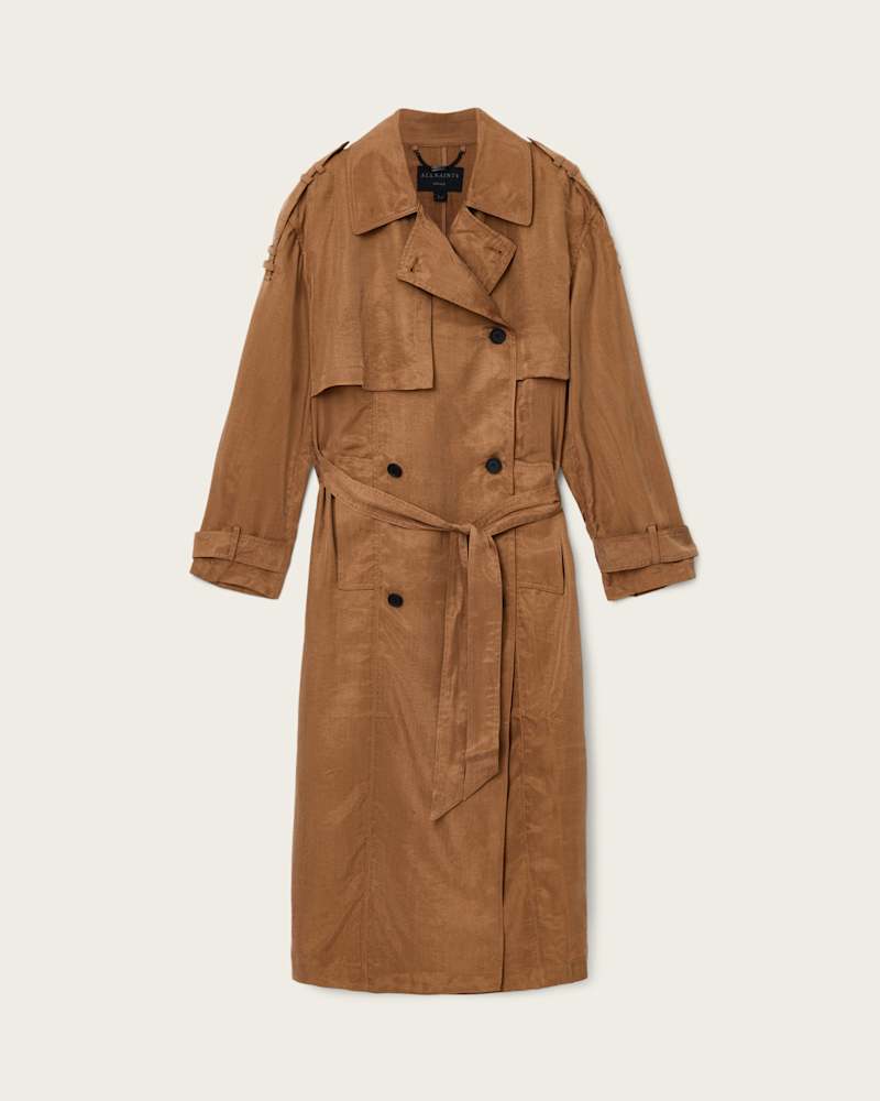 Linnie Lightweight Trench Coat