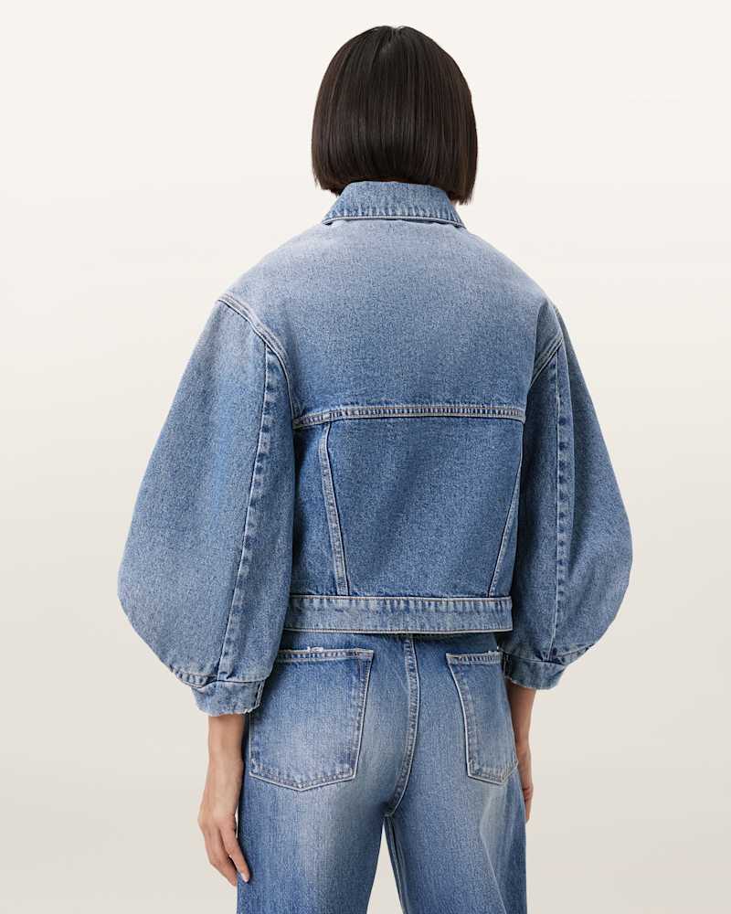 Luca Cropped Denim Jacket