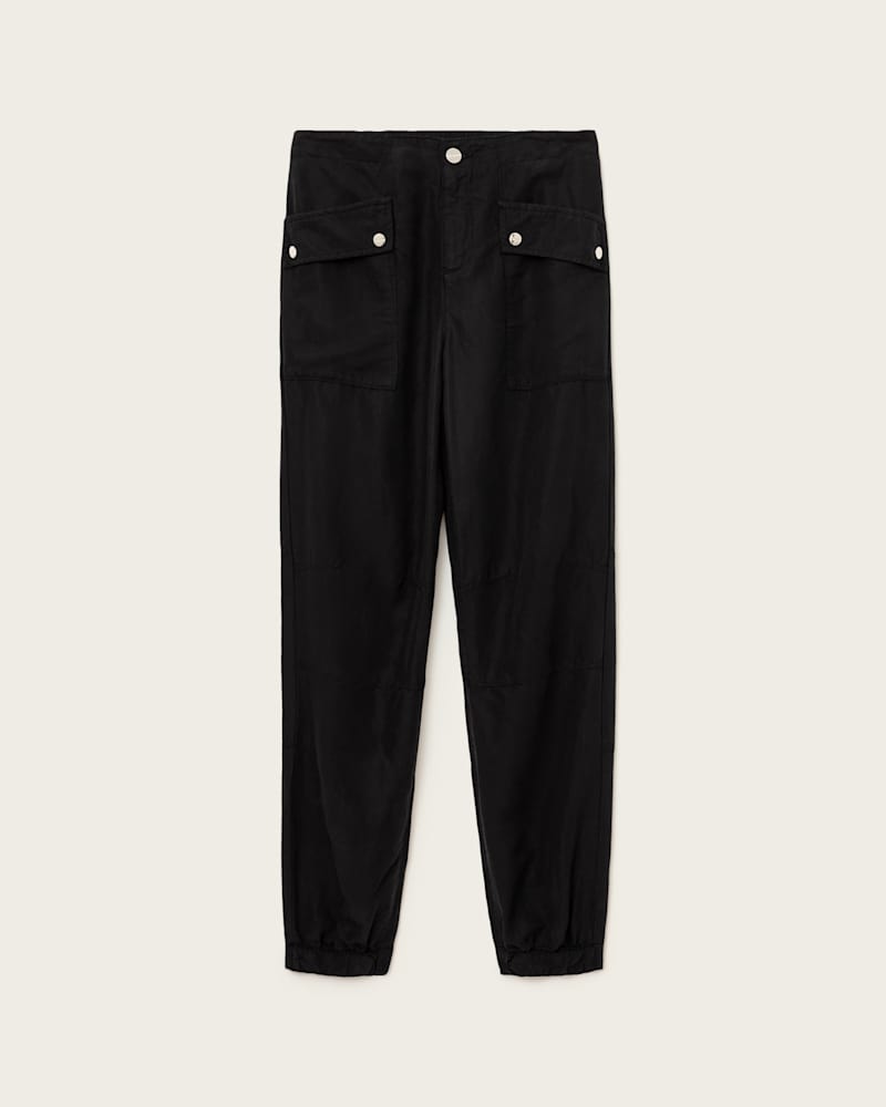 Val Cargo Linen Blend Trousers
