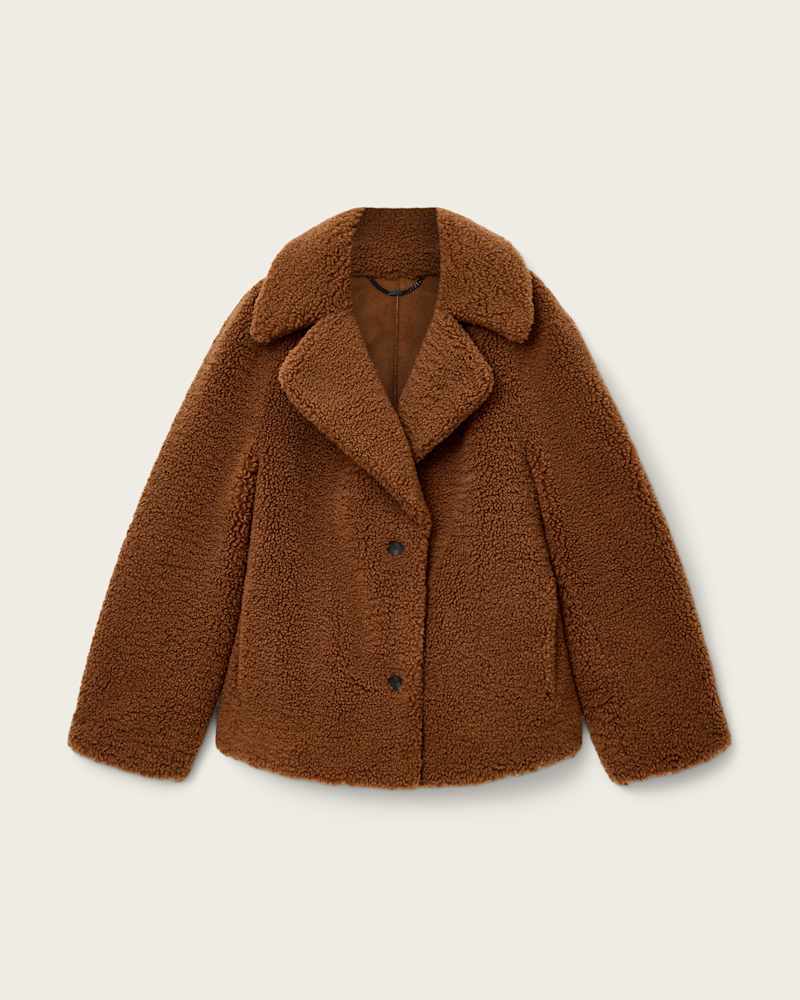Eddie Faux Teddy Jacket 