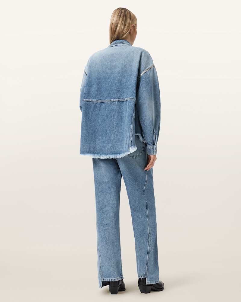 Frankie Loose Fit Stud Denim Jeans