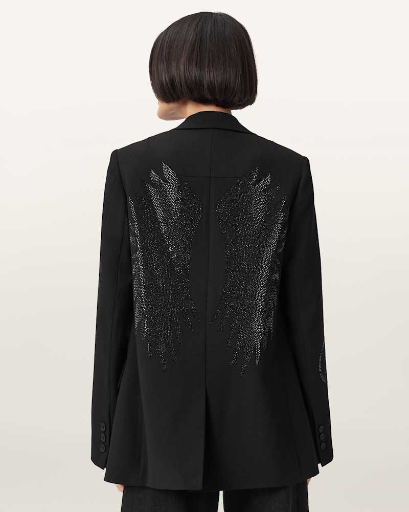 Ottie Single Breasted Embellished Blazer