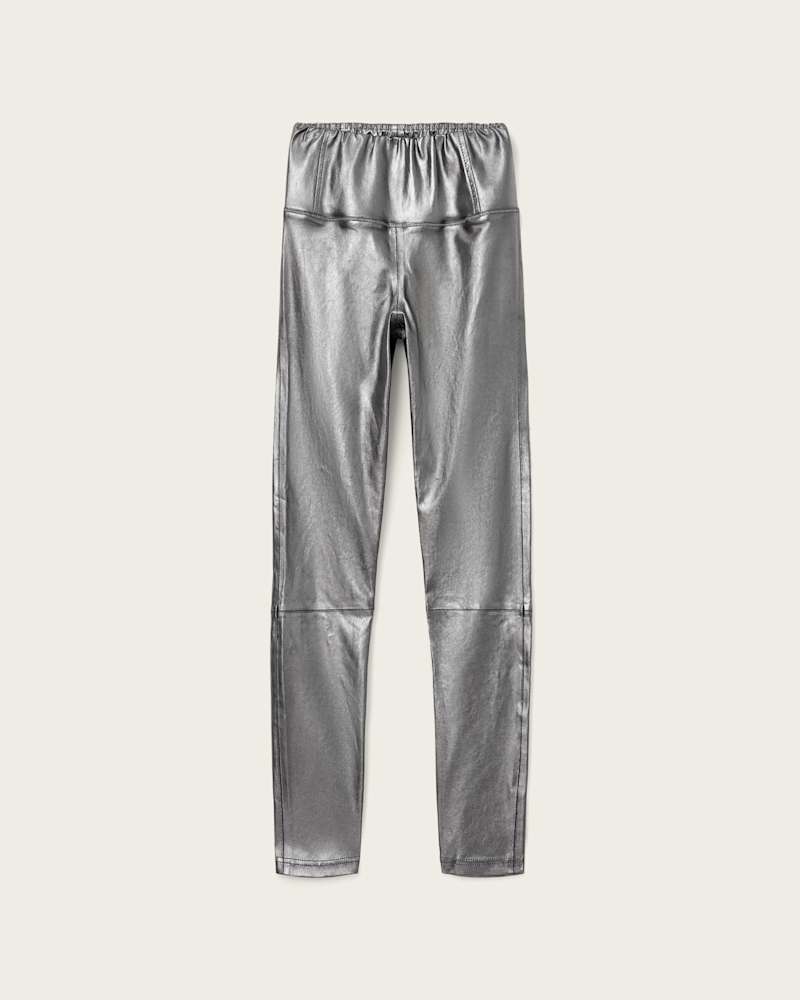 Cora High-Rise Leather Leggings