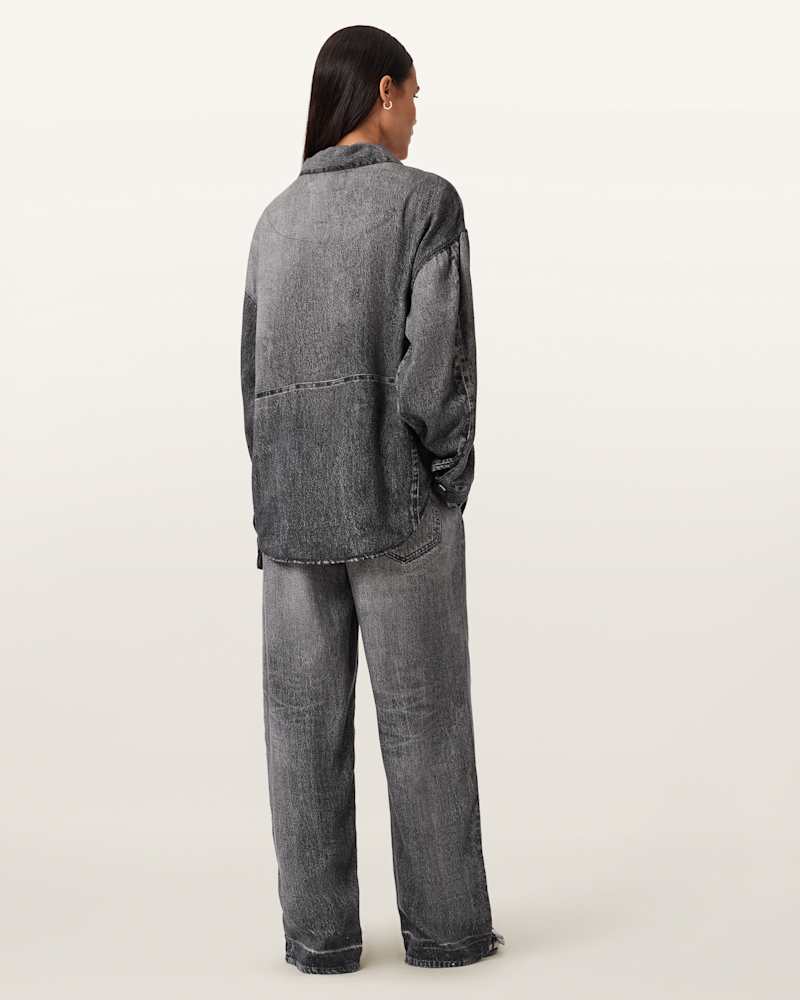 Tyler Illusion Wide Leg Trousers